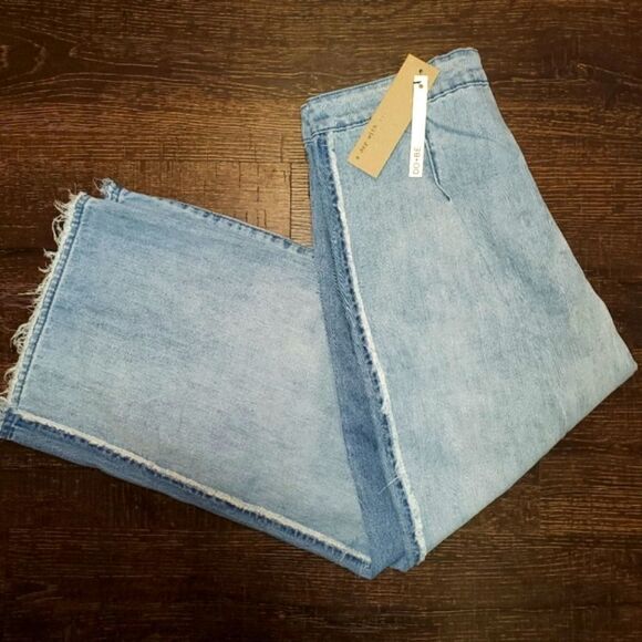 DO+BE High Waisted Wide Leg Cropped Jeans - Picture 6 of 16